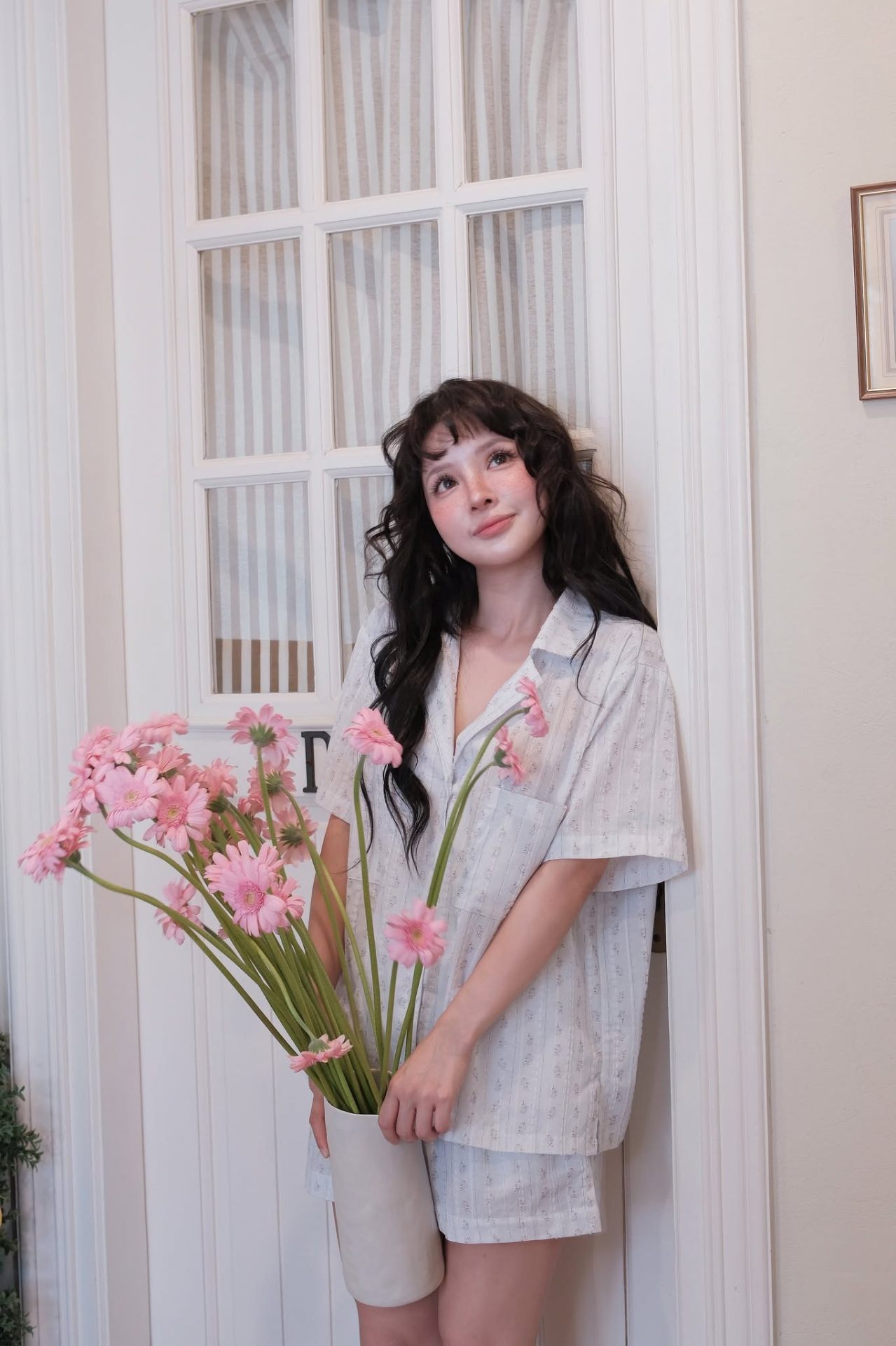 Set Merzy — Pijama nữ tính, sáng và nhẹ nhàng cho những ngày ở nhà.